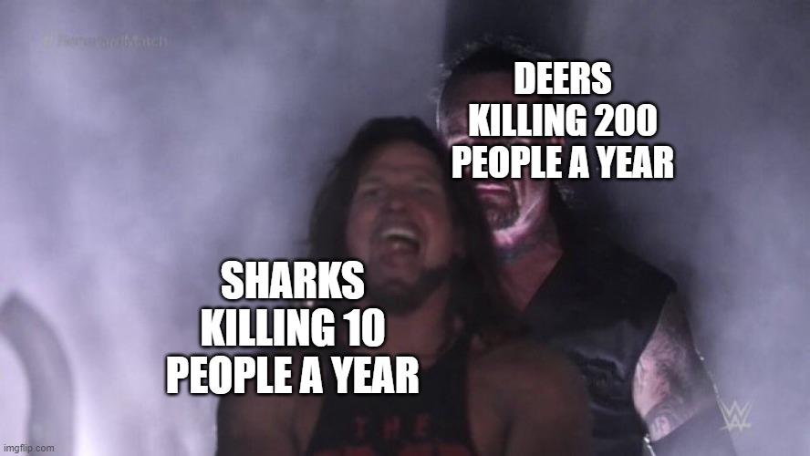 AJ Styles & Undertaker meme example 1