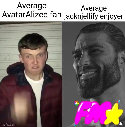 Average Fan vs Average Enjoyer meme example 2