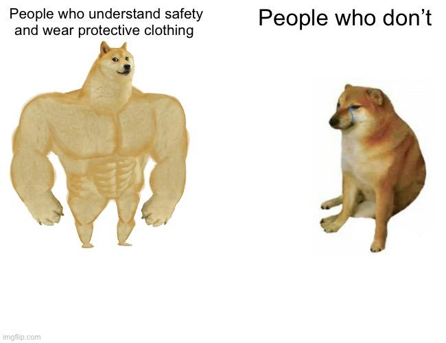 Buff Doge vs Cheems meme example 3