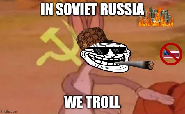 Bugs Bunny Communist meme example 3