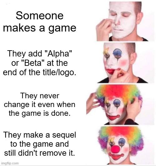 Clown Applying Makeup meme example 3