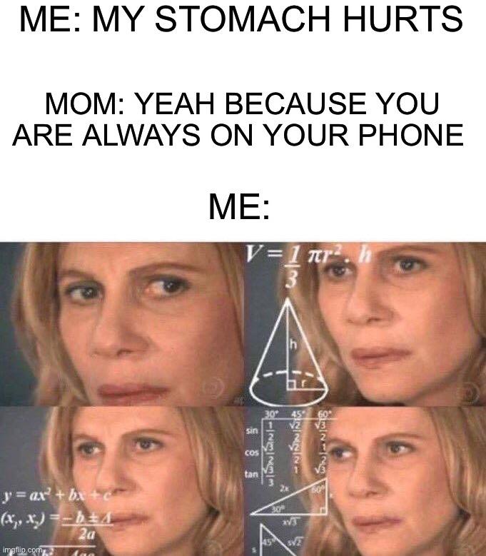 Confused Math Lady meme example 1