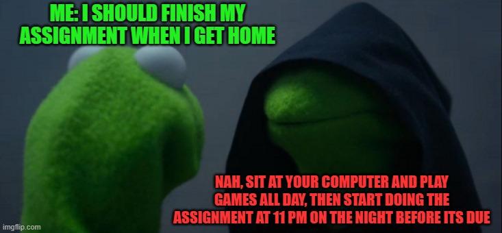 Evil Kermit meme example 3