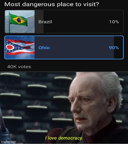 I Love Democracy meme example 1