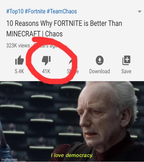 I Love Democracy meme example 2