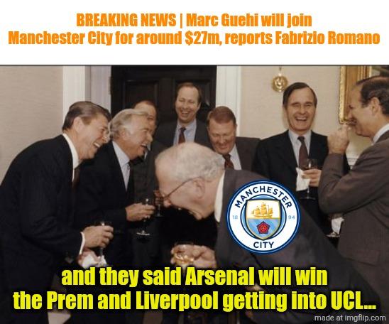 Laughing Men In Suits meme example 2