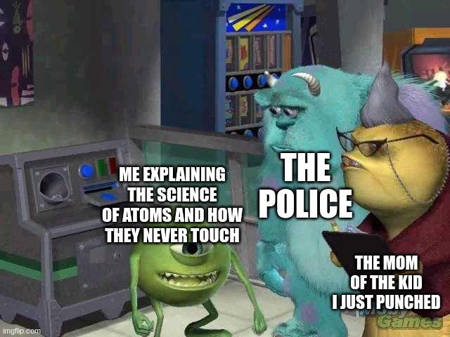 Mike Wazowski Explaining meme example 3