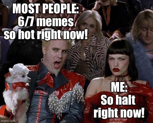 Mugatu So Hot Right Now meme example 2