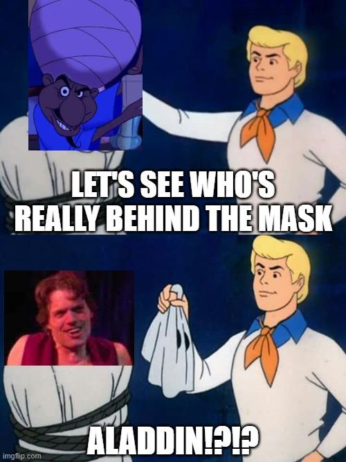Scooby Doo Mask Reveal meme example 2