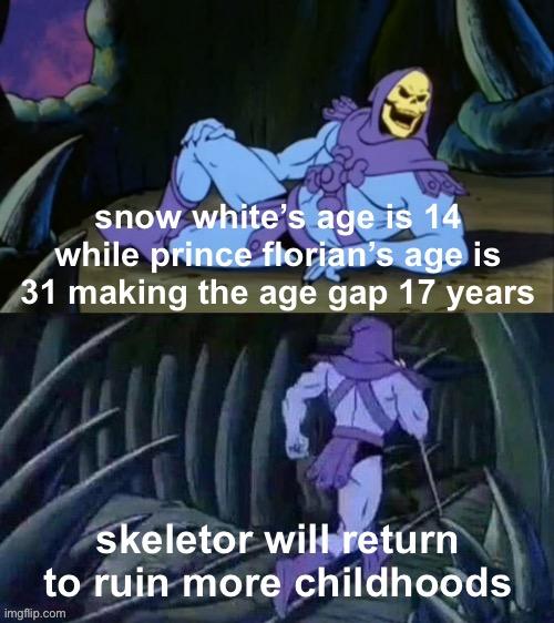 Skeletor Disturbing Facts meme example 1
