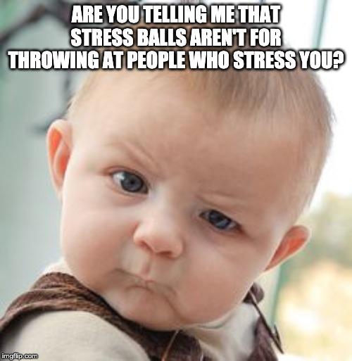 Skeptical Baby meme example 1