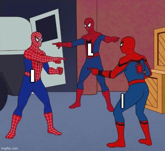 Spider-Man Triple Pointing meme example 2
