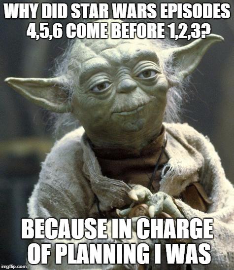 Star Wars Yoda meme example 1
