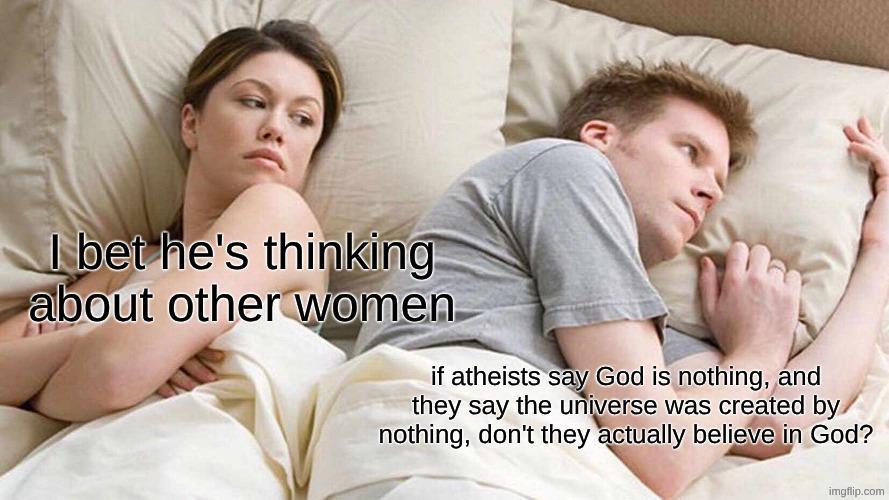 I Bet He's Thinking About Other Women meme example 2