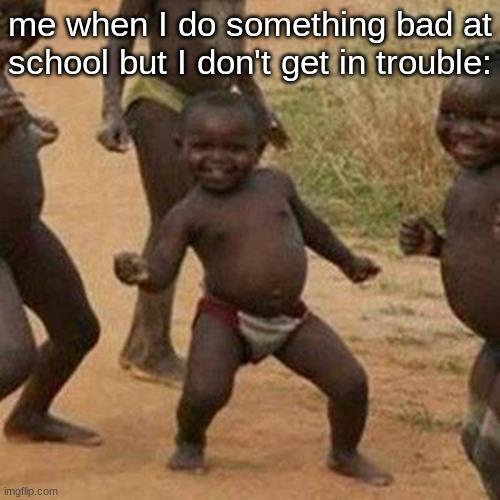 Third World Success Kid meme example 3