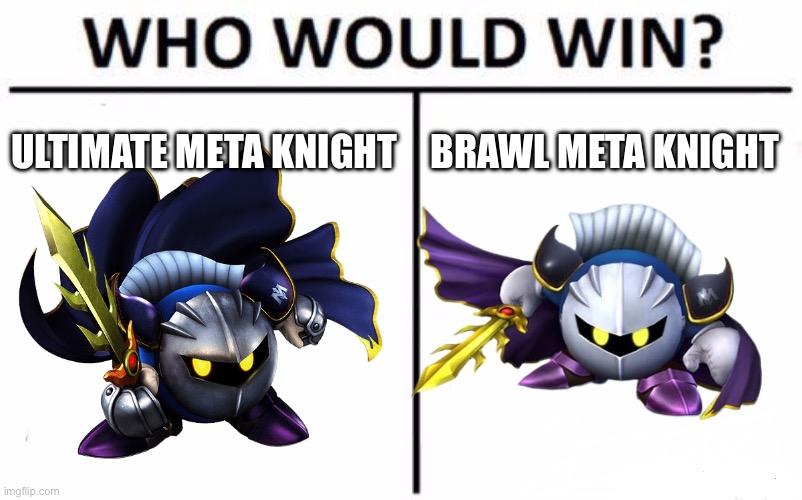 Who Would Win? meme example 2