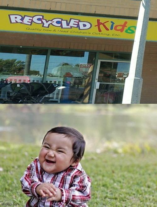 Evil Toddler meme example 1