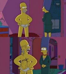 Homer Simpsons Back Fat